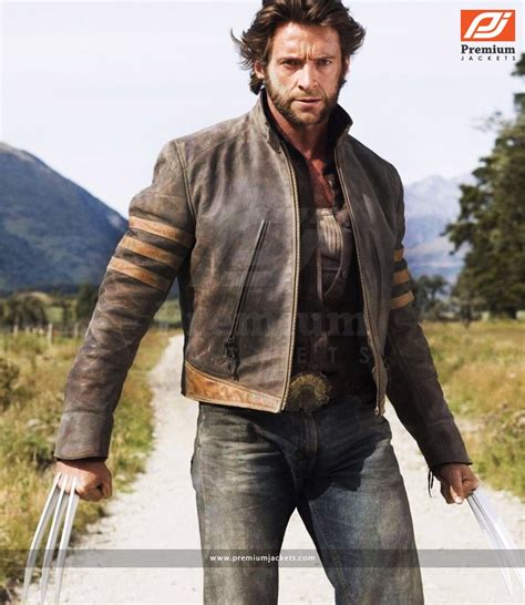 film replica leather jackets|wolverine movie jacket.